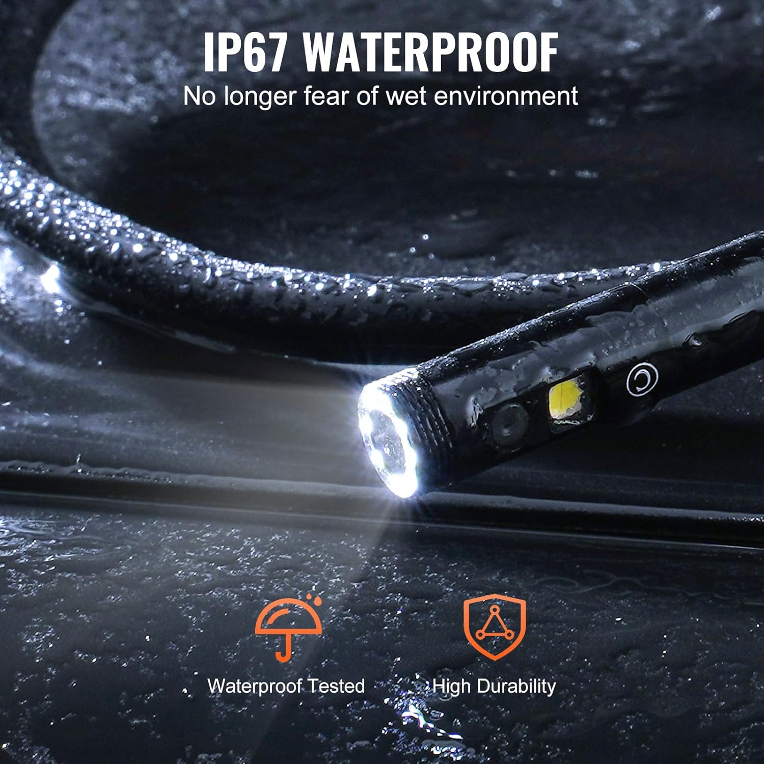 VisioPipe 4.3" IPS Endoscope Camera