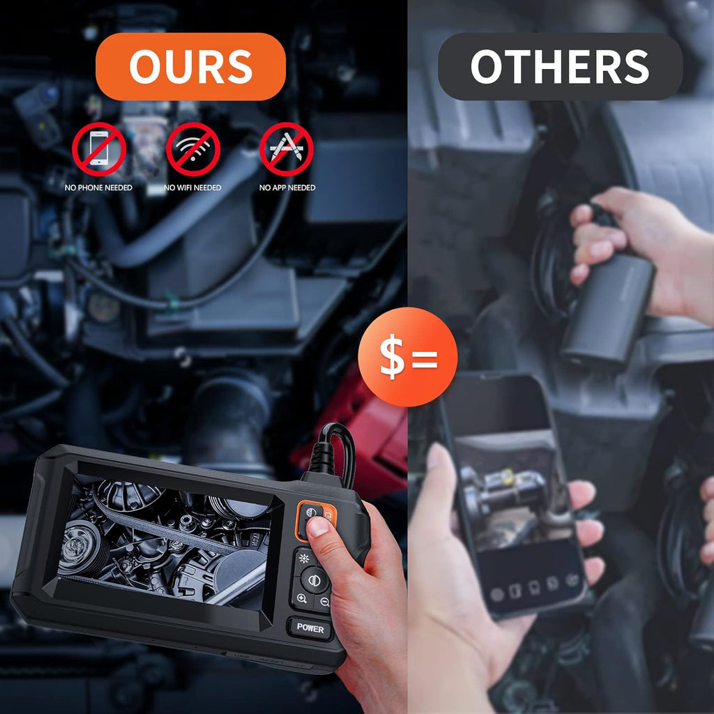 VisioPipe 8mm Industrial Endoscope Camera