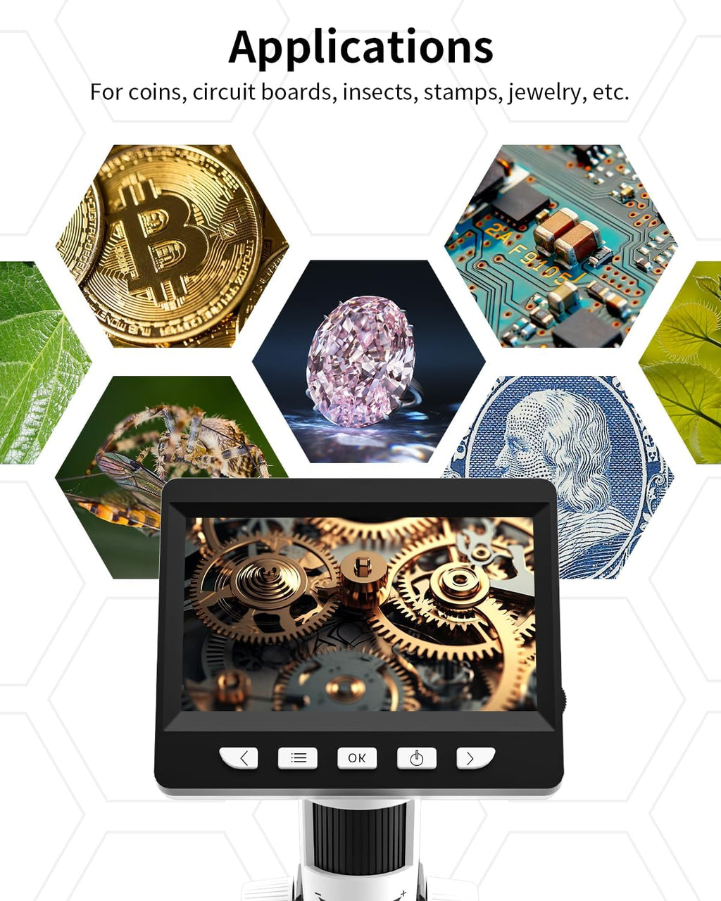 VisioPipe HD LCD Digital Microscope