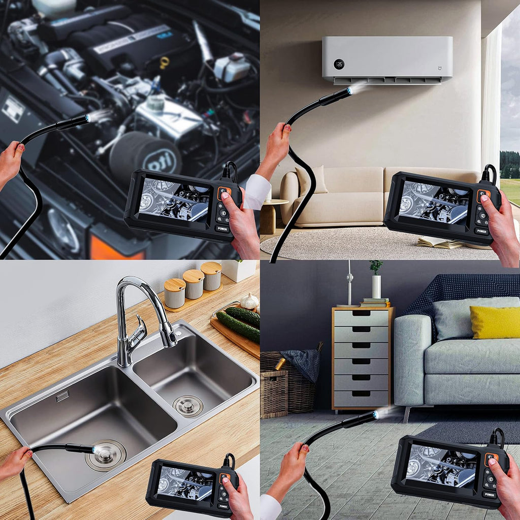 VisioPipe 8mm Industrial Endoscope Camera