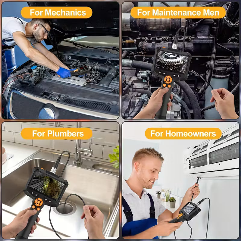 VisioPipe 8mm Industrial Endoscope Camera