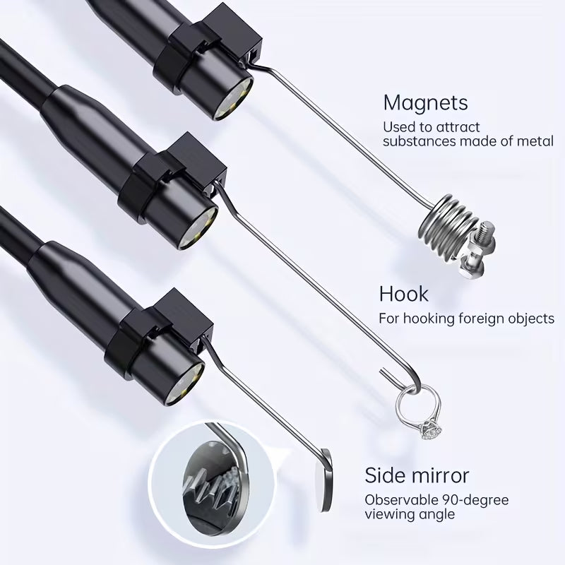 VisioPipe 8mm Industrial Endoscope Camera