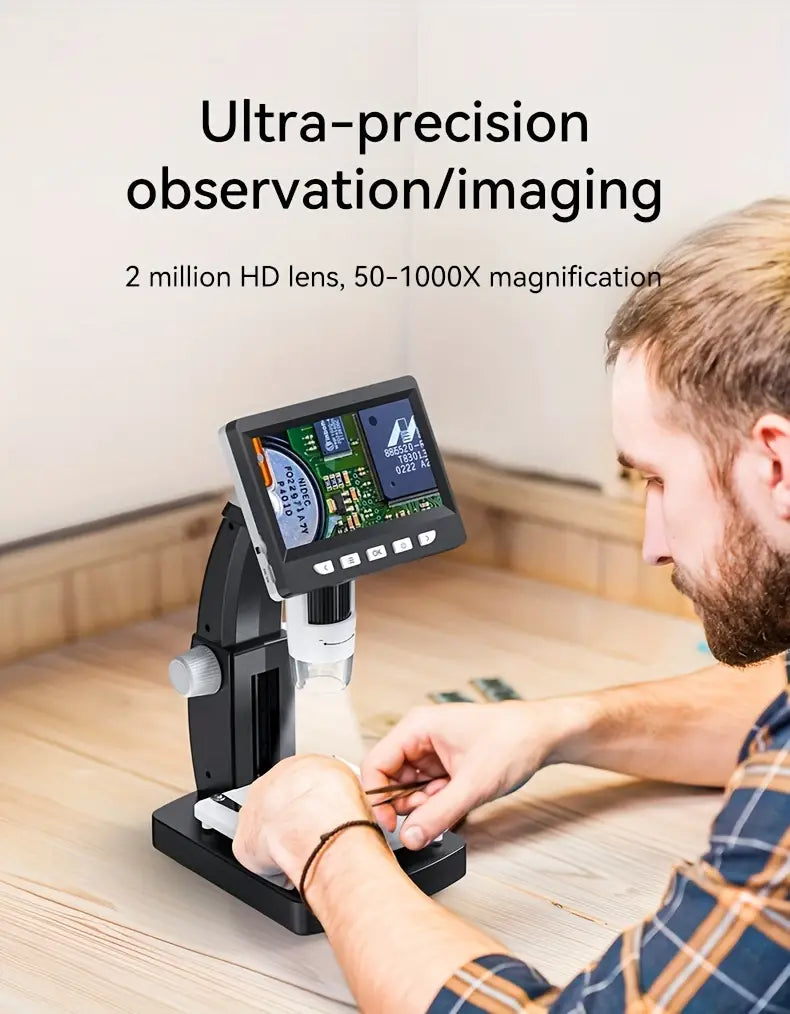 VisioPipe HD LCD Digital Microscope